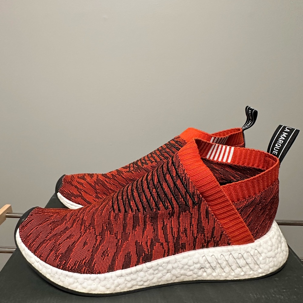 adidas NMD CS2 Primeknit Red Glitch